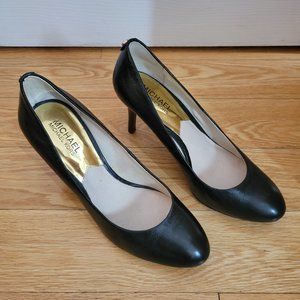 Michael Kors Black Round Toe Heels